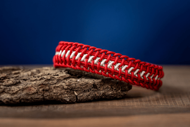 Collier "Blue & Blood"